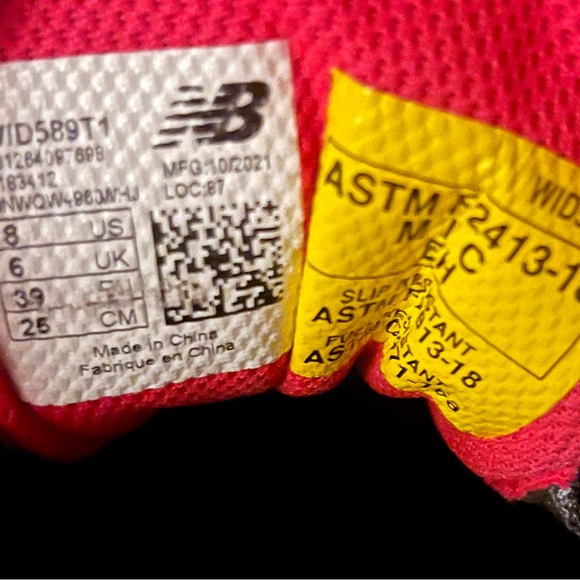 Women’s NewBalance Work-Safety Shoes💗🖤 - Picture 4 of 16